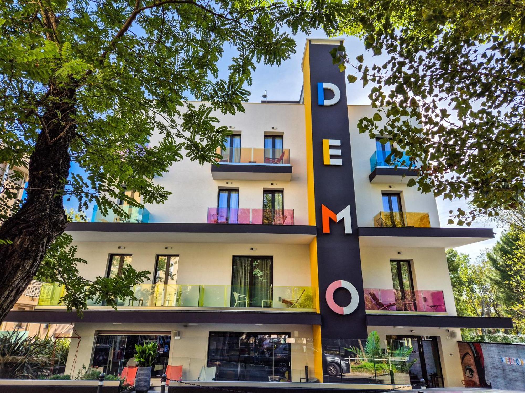 Demo Hotel Design Emotion 리미니 외부 사진